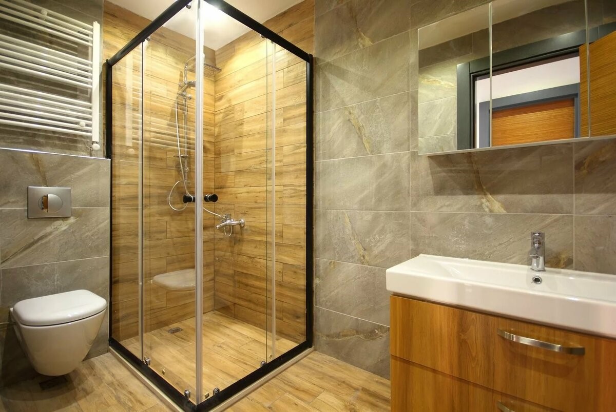 Плитка в ванной комнате: дизайн-идеи + сочетания из коллекций