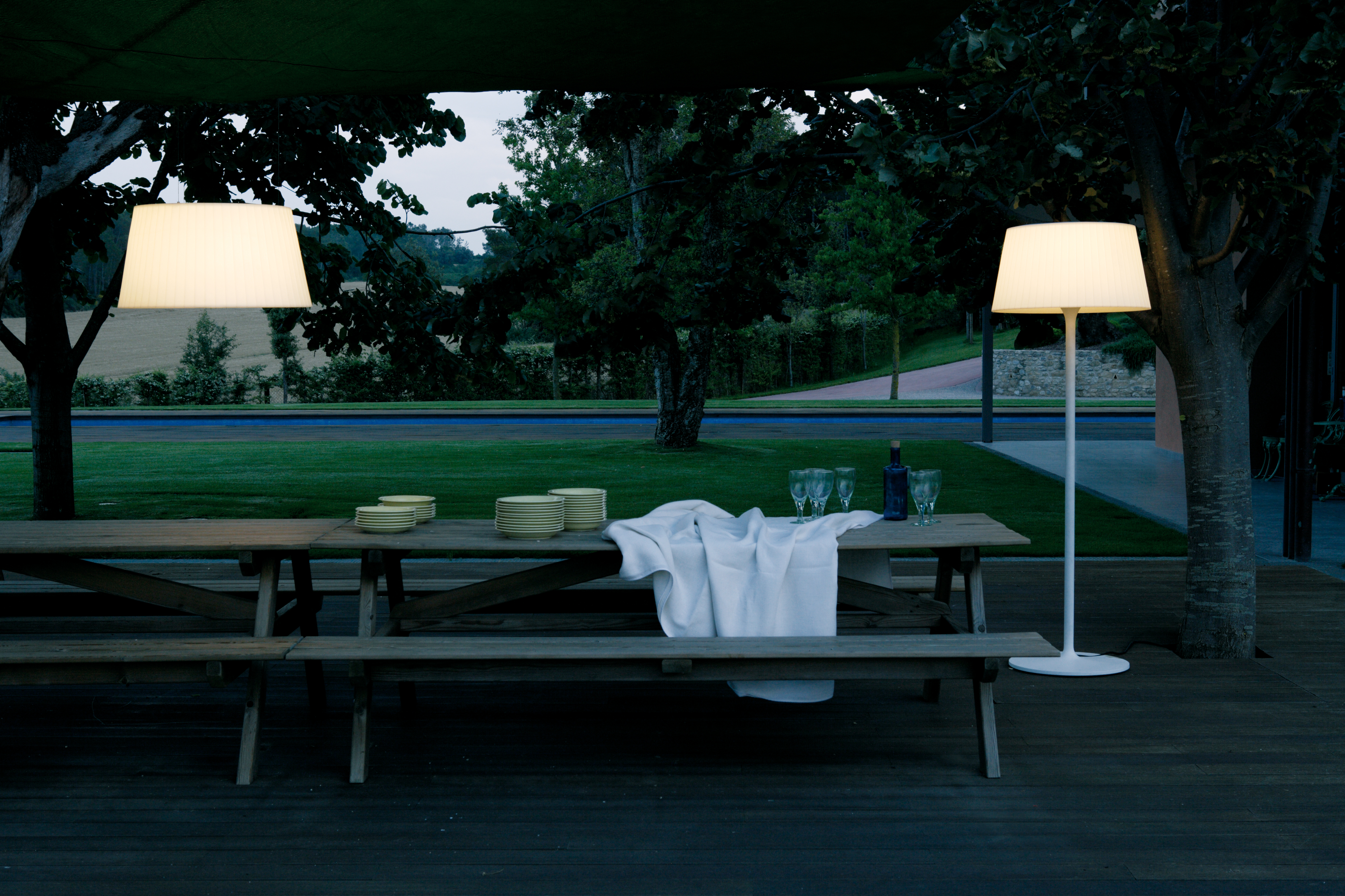 Наземный светильник Plis outdoor by Vibia