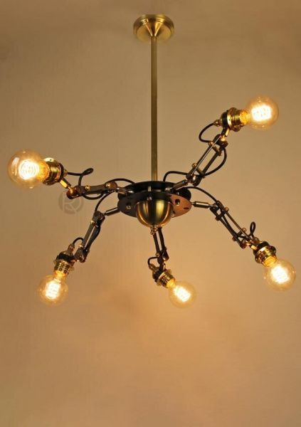 Дизайнерский подвесной светильник в стиле Лофт OCTOPUS by Romatti Lighting