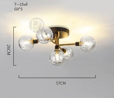 Дизайнерский потолочный светильник JENGO by Romatti