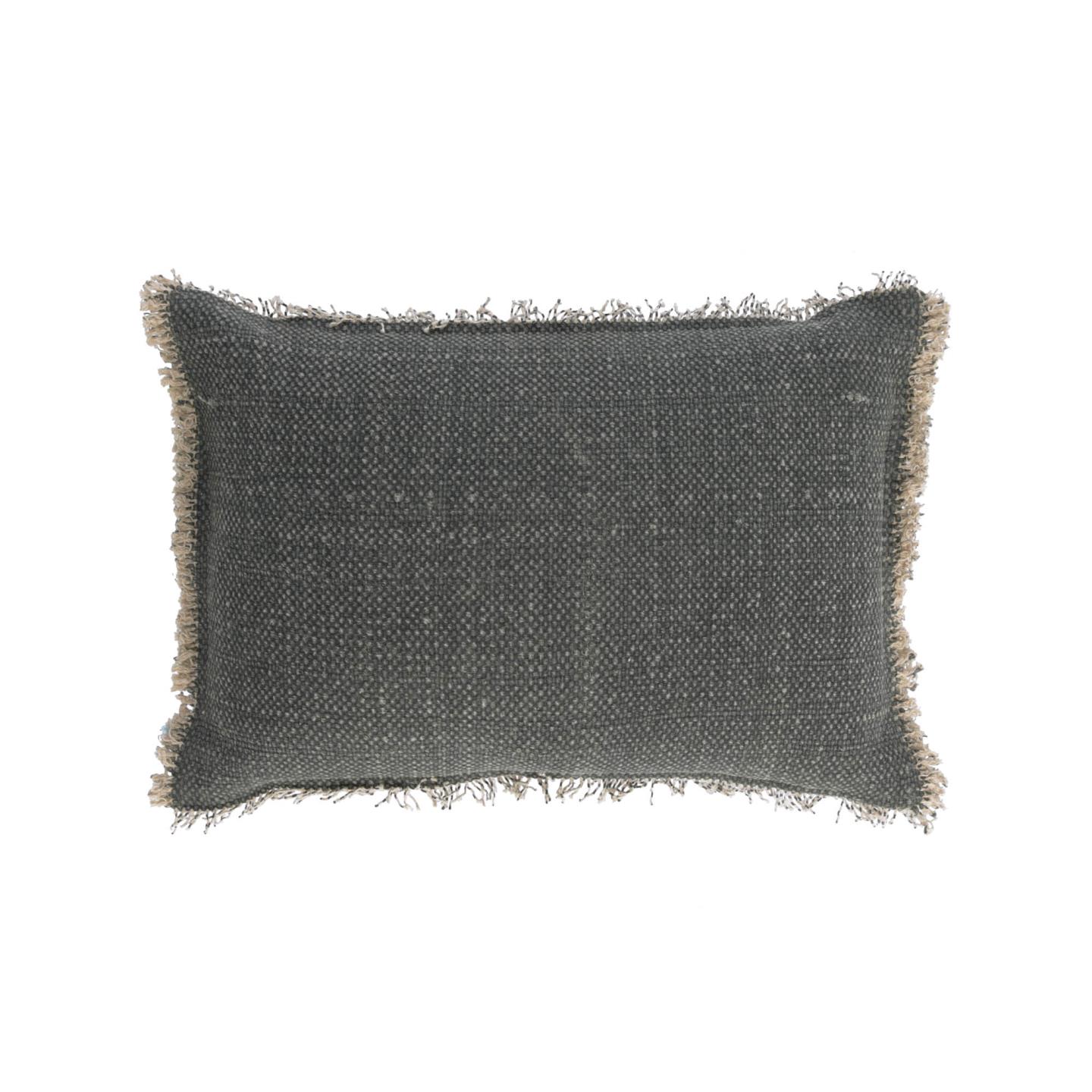 Чехол для подушки Camily 30 x 50 cm темно-серый
