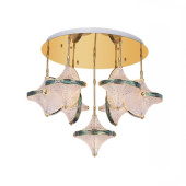 Дизайнерские потолочные светильники в стиле арт деко