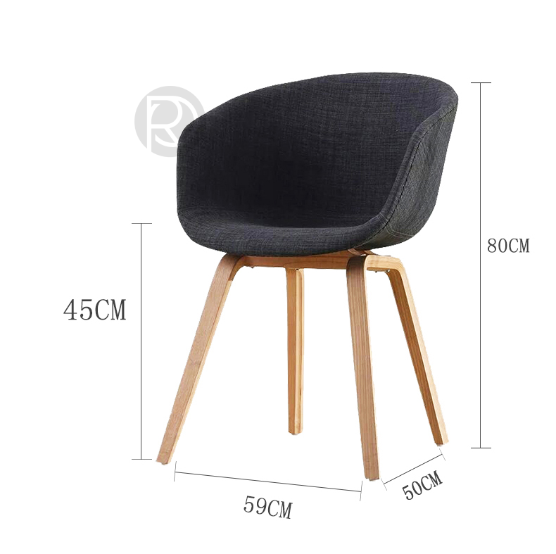 Дизайнерский стул HALE by Romatti