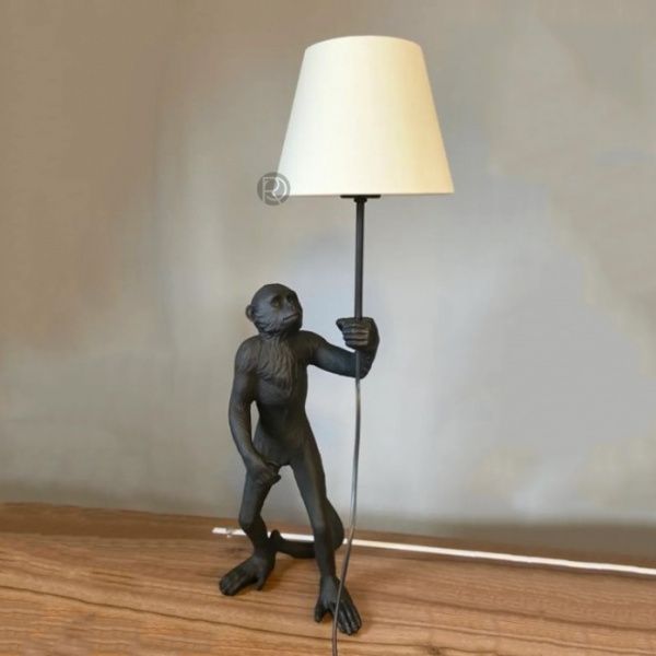 Дизайнерская настольная лампа DARK MONKEY by Romatti