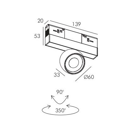 Спот PRATO-19/20/21 by Romatti