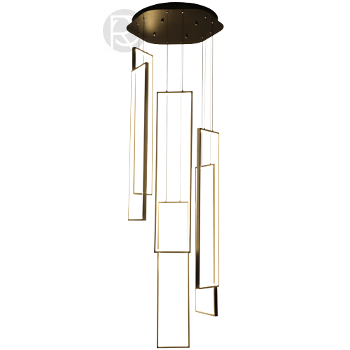 Дизайнерская люстра в современном стиле STAIR LAMPS by Romatti
