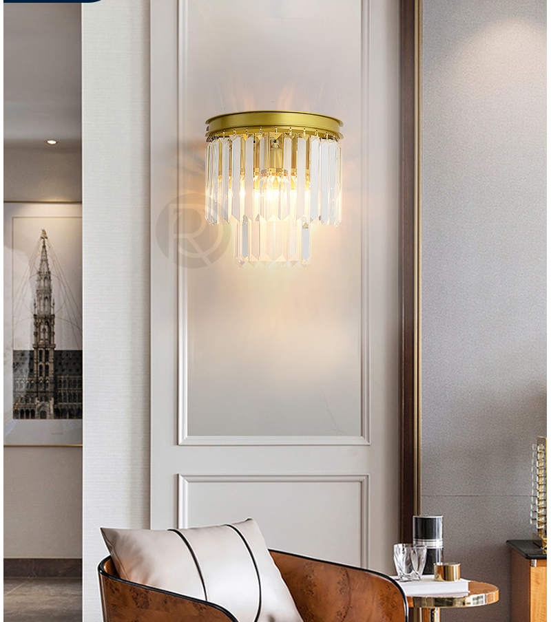 Дизайнерский настенный светильник (Бра) ODEON by Romatti
