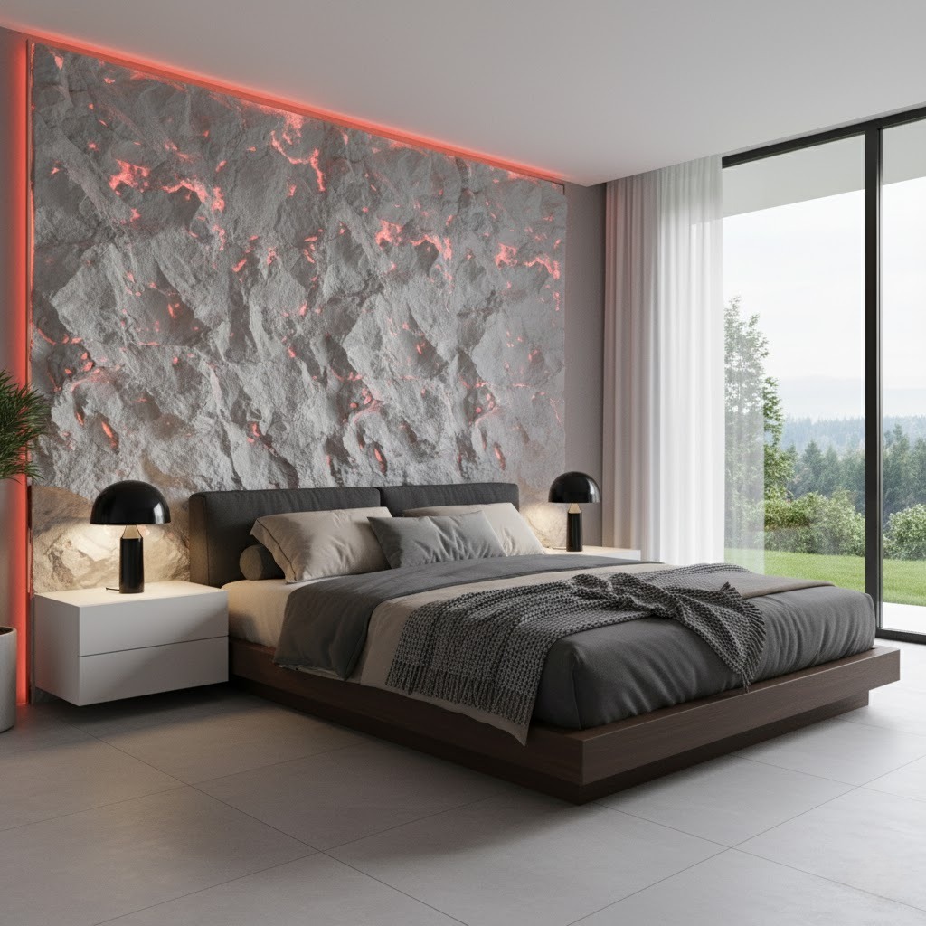 Панель ROCK WALL TRANSCULENT by Romatti