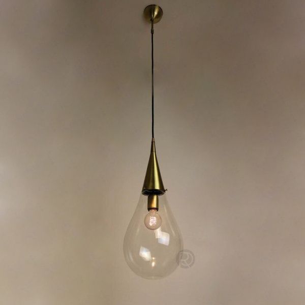 Дизайнерский подвесной светильник в стиле Лофт BULB SINGLE GLASS by Romatti Lighting