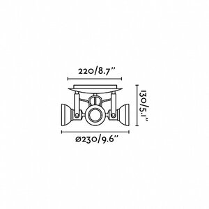 Спот Ring matt nickel 40561