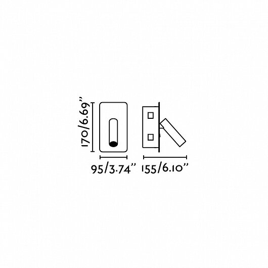 Светильник настенный Suau white 62129