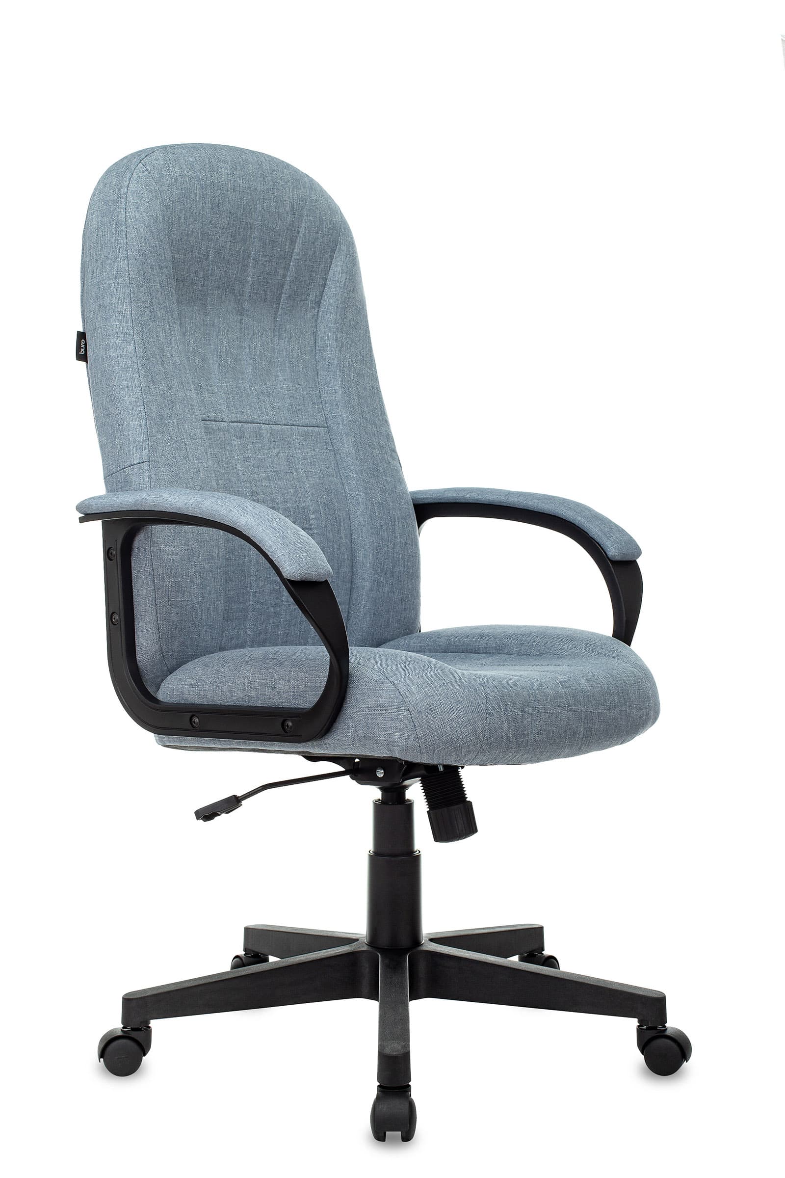 Кресло компьютерное для руководителя T-898AXSN светло-голубой крестовина пластик