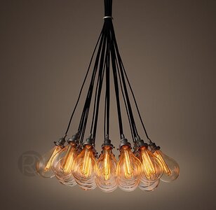 Дизайнерская люстра в стиле Лофт VINTAGE BULBS by Romatti