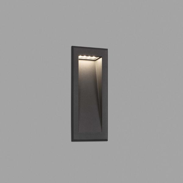Встраиваемый уличный светильник Soun dark grey 70833