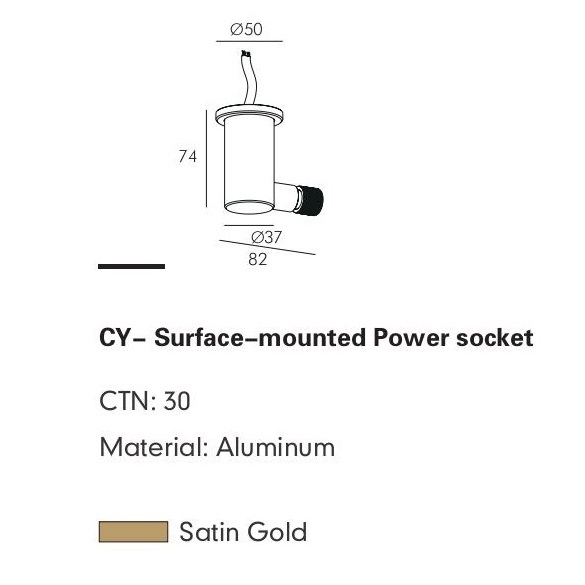 Вводный коннектор CANINO-11 by Romatti