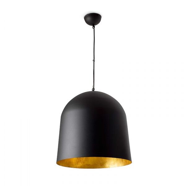 Подвесной светильник Faro Crater black+gold 68461