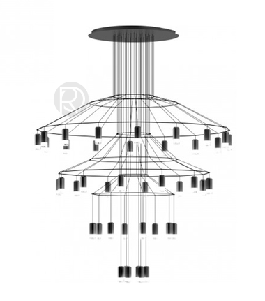Дизайнерская люстра WIREFLOW by Romatti