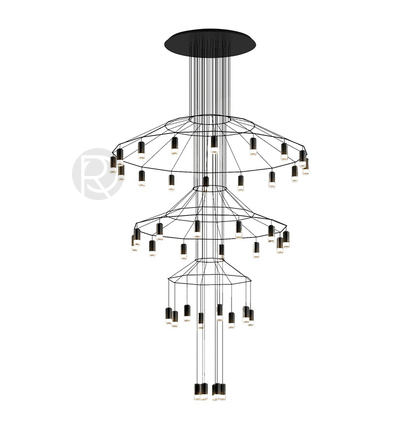 Дизайнерская люстра WIREFLOW by Romatti