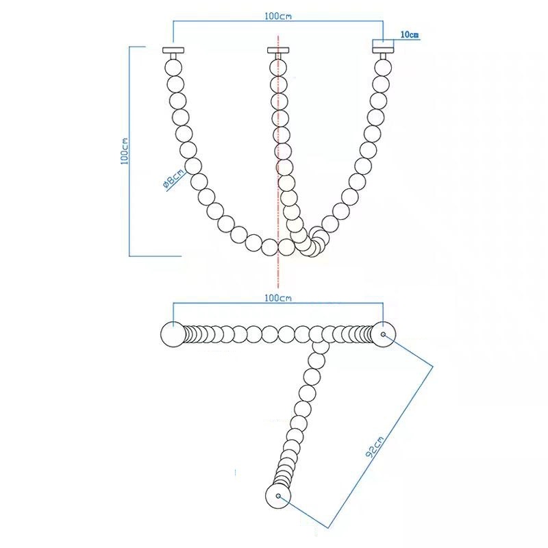 Люстра BEADS by Romatti