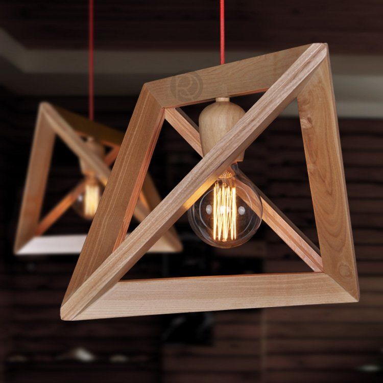 Подвесной светильник Wood Triangle by Romatti