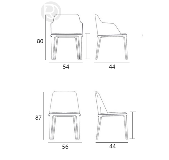 Дизайнерский стул POLIFORM by Romatti