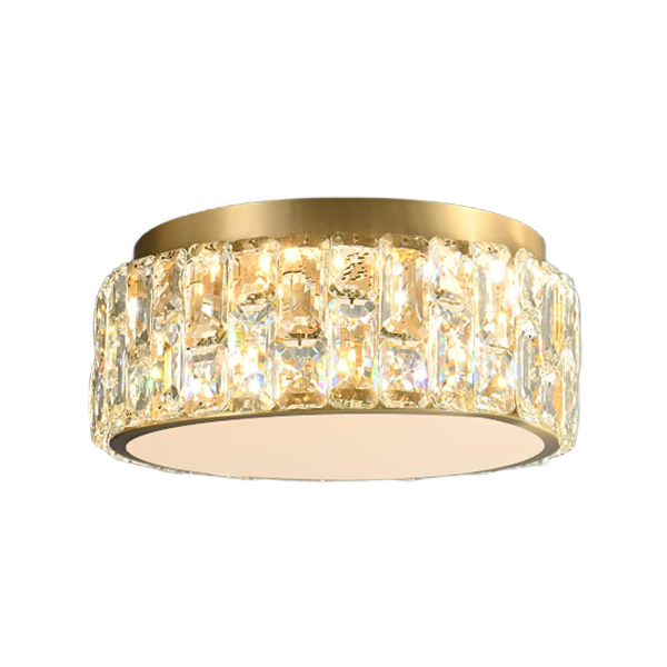 Дизайнерские потолочные светильники из хрусталя