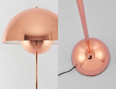 Дизайнерский торшер с абажуром Altra rose by Romatti