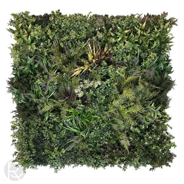 Зеленые стены из искусственных растений