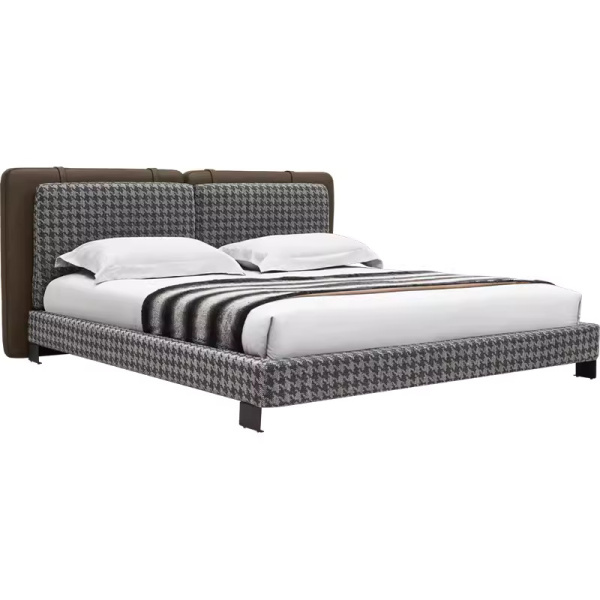 Дизайнерские кровати с обивкой из ткани