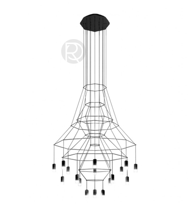 Дизайнерская люстра WIREFLOW by Romatti