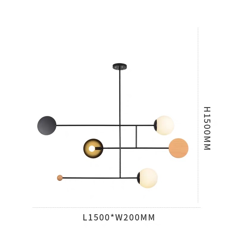 Дизайнерская люстра ASTRO MOBILE by Romatti