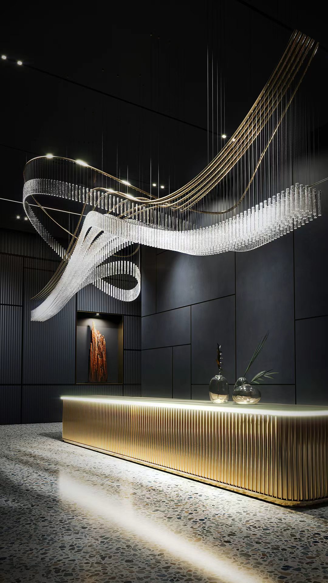 Люстра CRYSTAL SPIN by Romatti