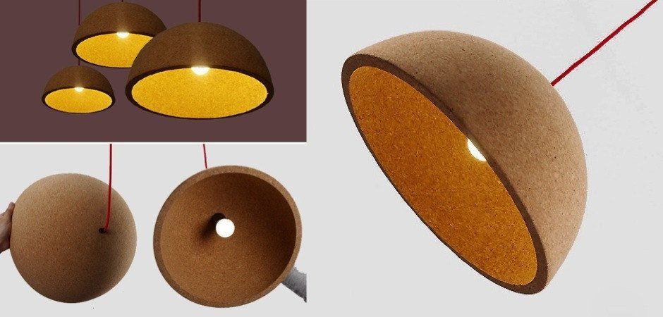 Подвесной светильник Cork Semisphere by Romatti