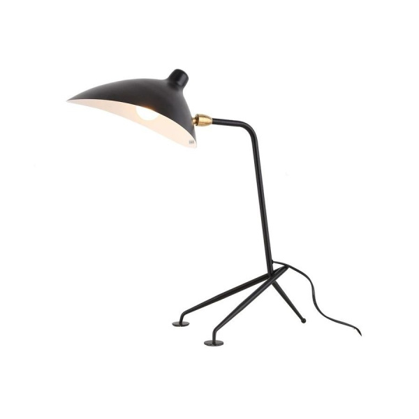 Дизайнерские настольные лампы черного цвета