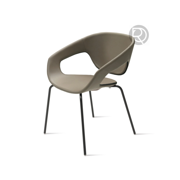 Дизайнерский стул на металлокаркасе VAD IMPILABILE IMBOTTITA by Casamania & Horm