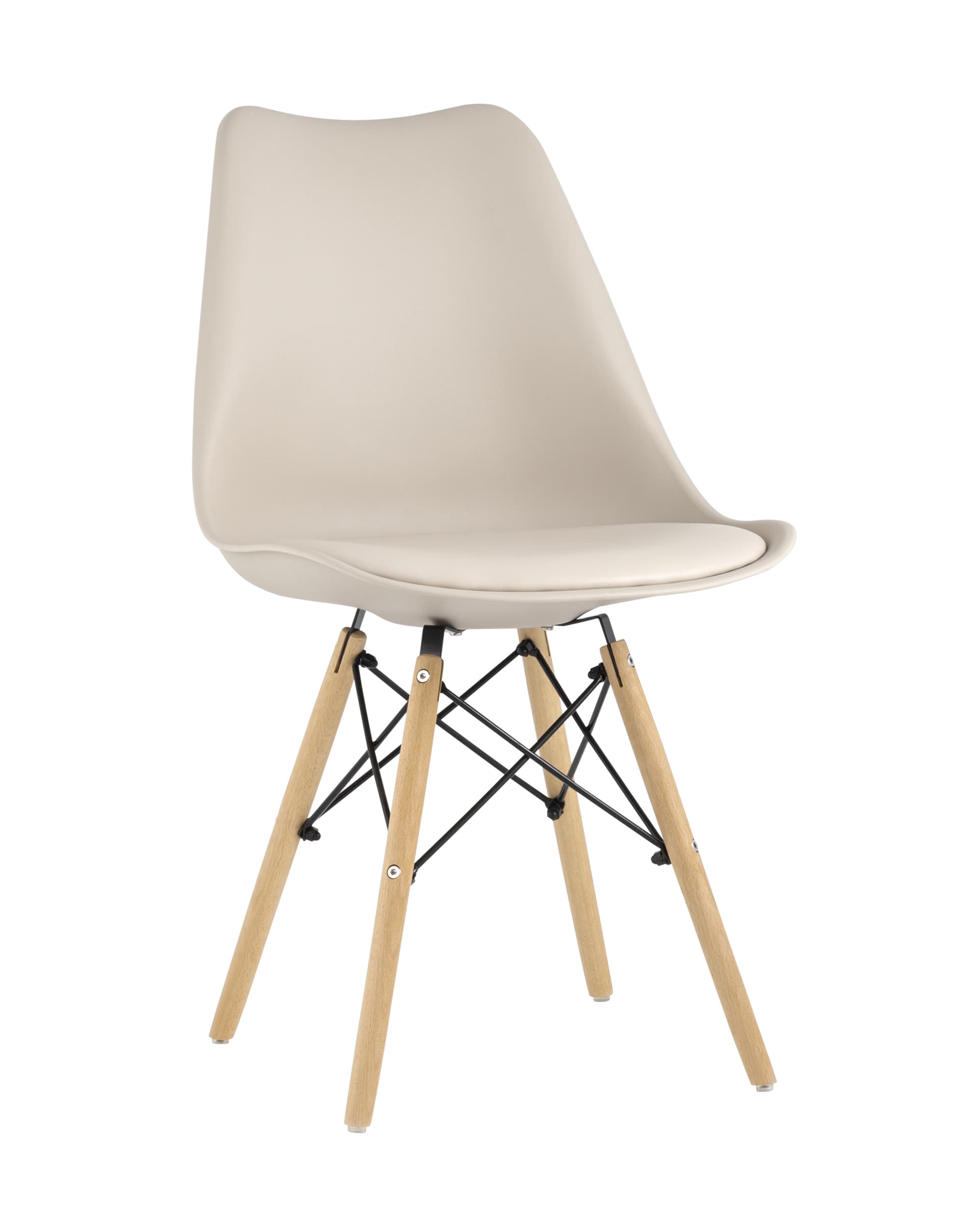 Стул eames dsw бежевый