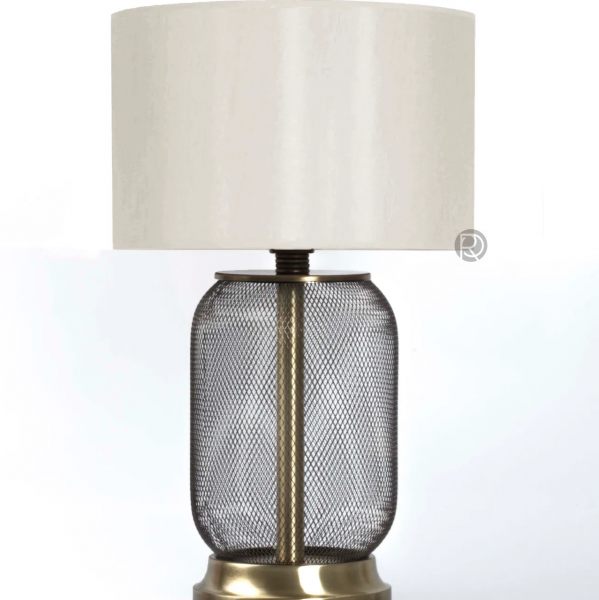 Дизайнерская настольная лампа с абажуром MOENA METROPOLITAN by Romatti