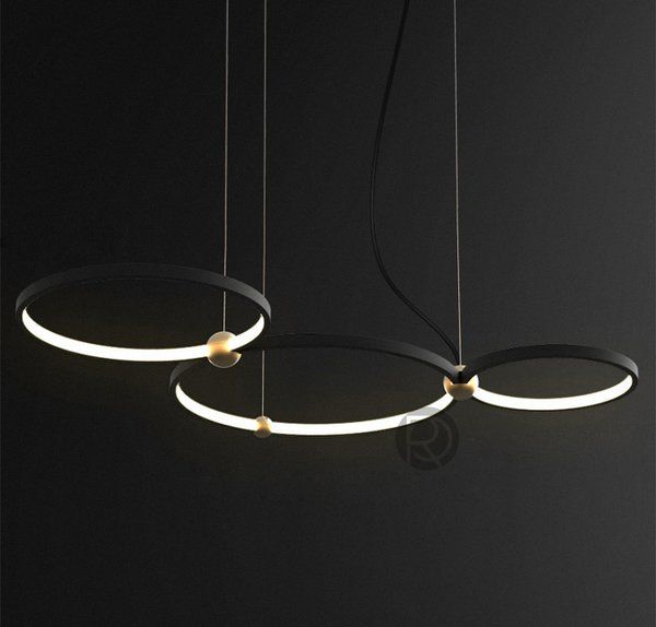 Дизайнерские черные подвесные светильники