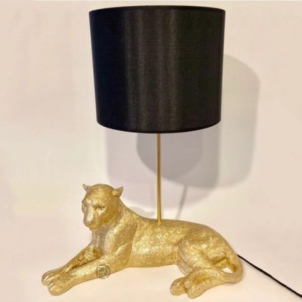 Дизайнерская настольная лампа GOLD LEOPARD by Romatti