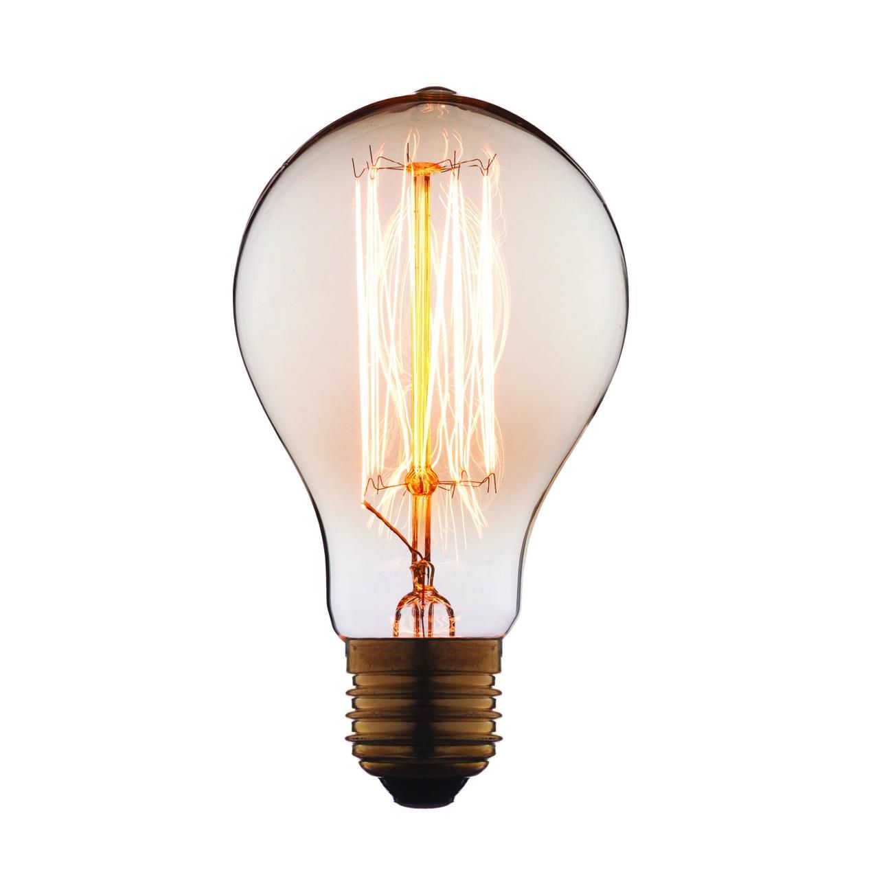 Ретро лампа Эдисона E27 60W 220V Edison Bulb