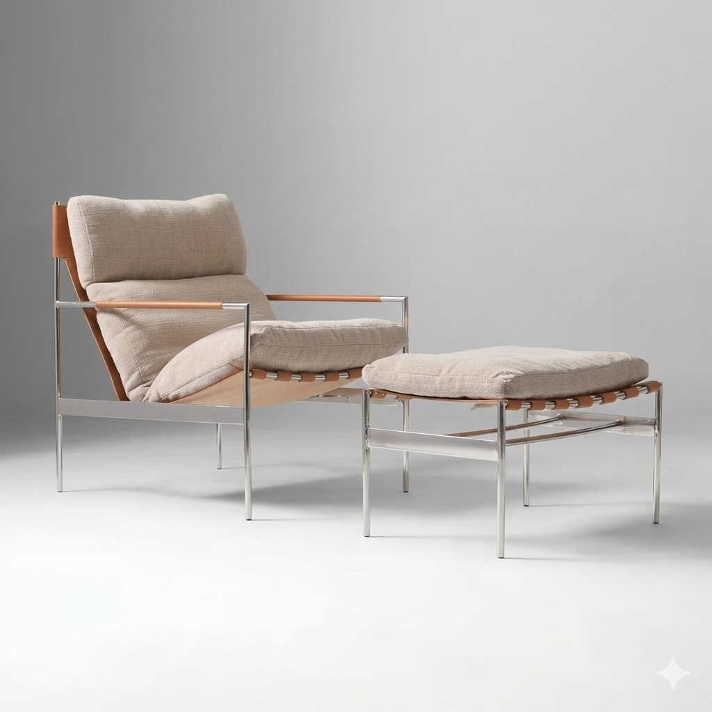 Кресло с оттоманкой RESTIX by Romatti