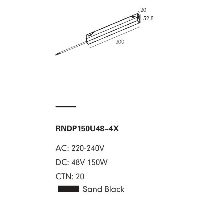 Блок питания PRATO by Romatti