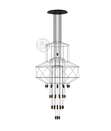 Дизайнерская люстра WIREFLOW by Romatti
