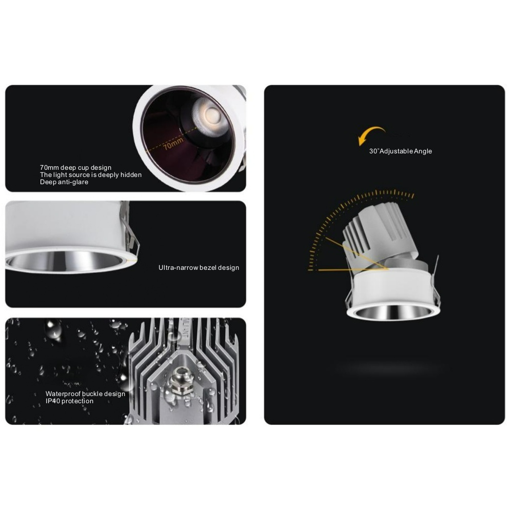 Встраиваемый светильник MTH55 by Romatti