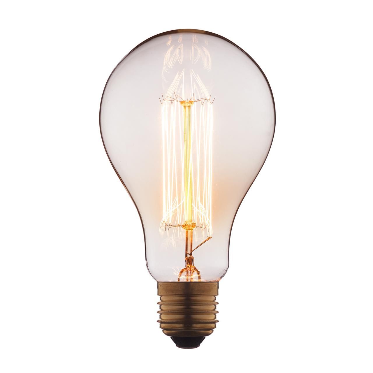 Ретро лампа Эдисона E27 40W 220V Edison Bulb