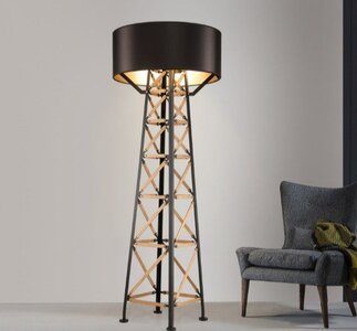 Дизайнерский торшер с абажуром Construction Lamp by Romatti