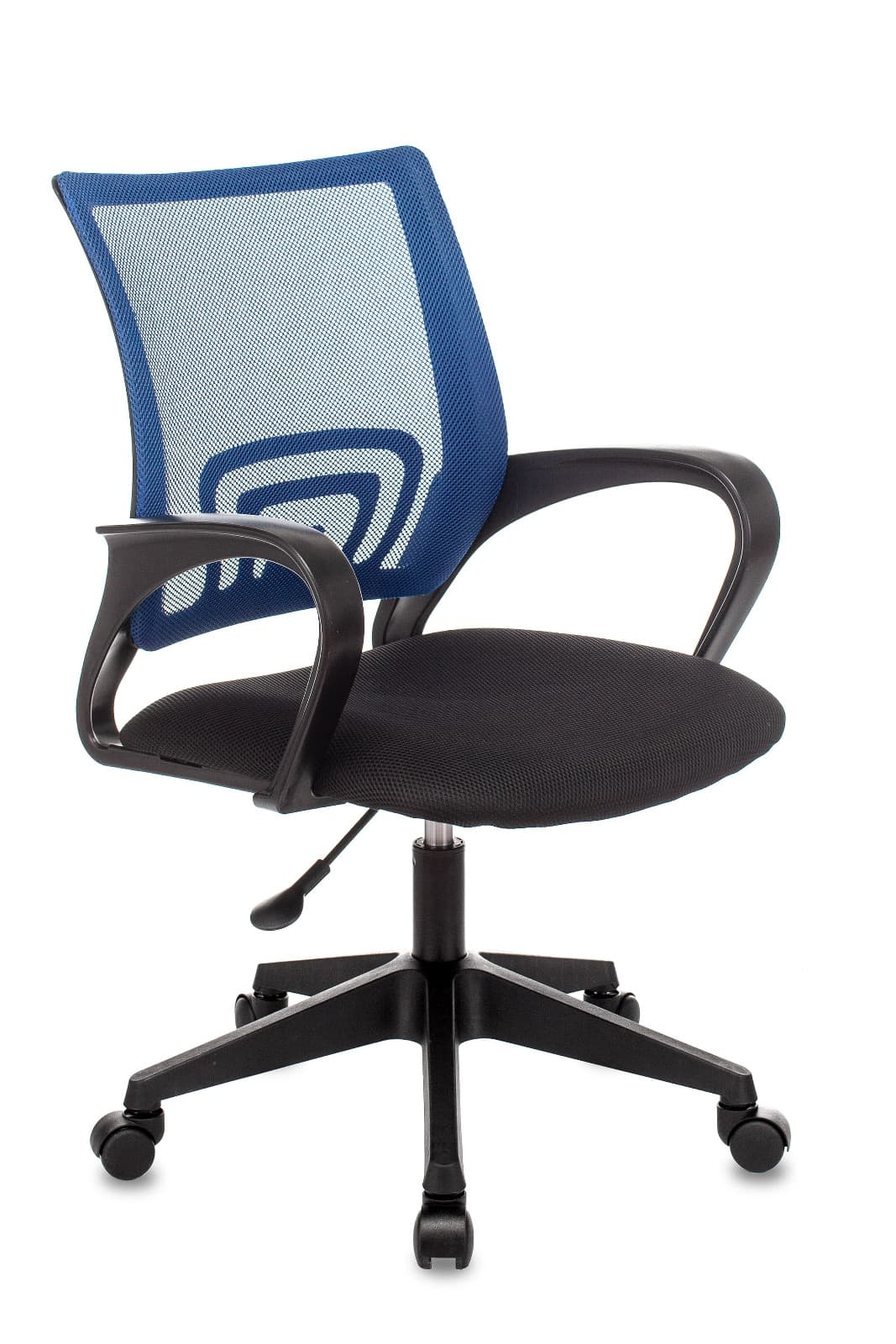 Компьютерное кресло ST-Basic офисное сетка/ткань синий крестовина пластик механизм Пиастра