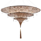 Дизайнерские люстры с абажуром