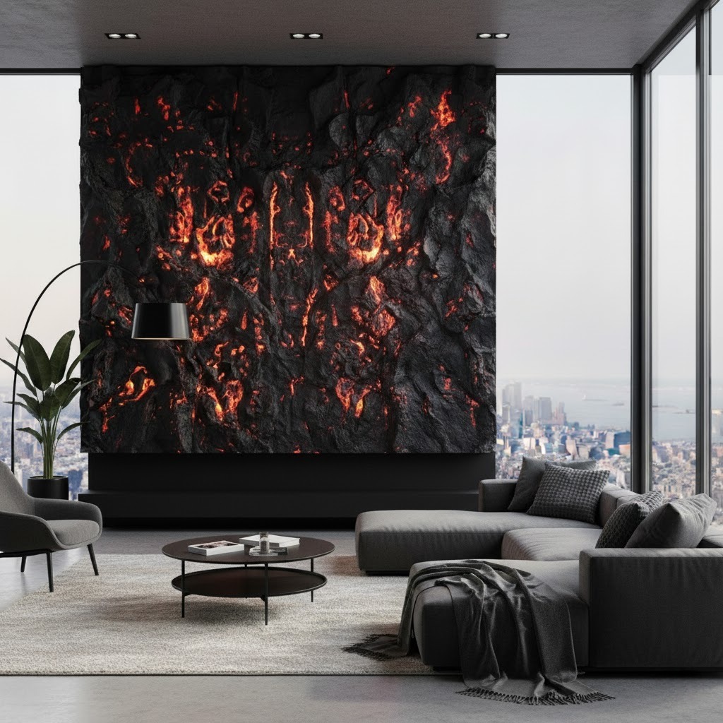 Панель CONVEX ROCK TRANSCULENT B by Romatti