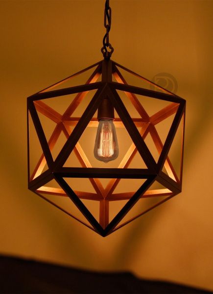 Дизайнерский подвесной светильник в стиле Лофт TRIA SINGLE by Romatti Lighting